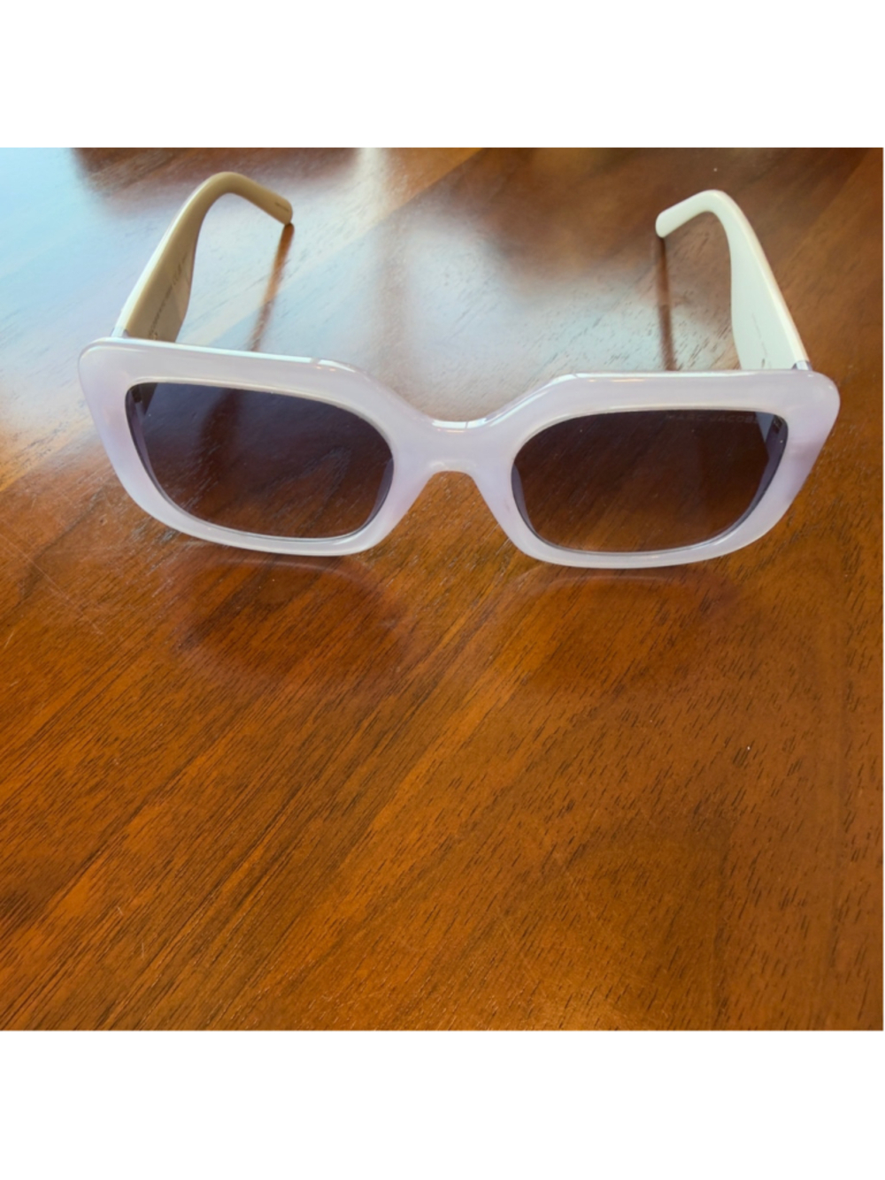 Women's Marc Jacobs Lavender Square Sunglasses SKU775 - Picture 2 of 7